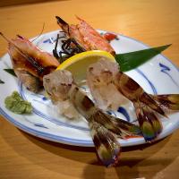 活車海老
お造り&お頭焼き
with 冷酒一合