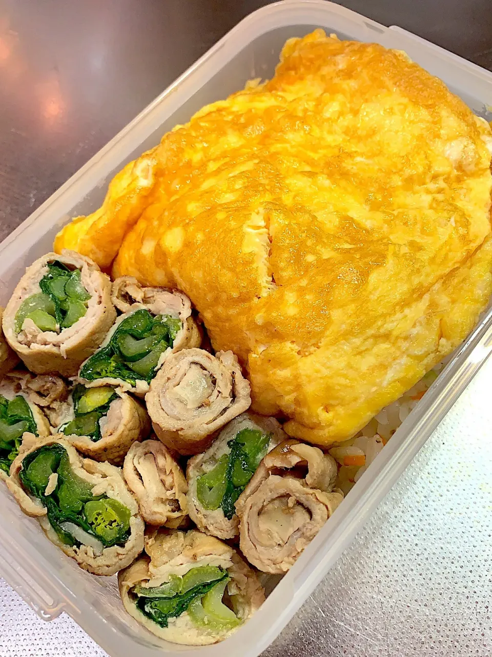 オムライス弁当|ふくぷくさん