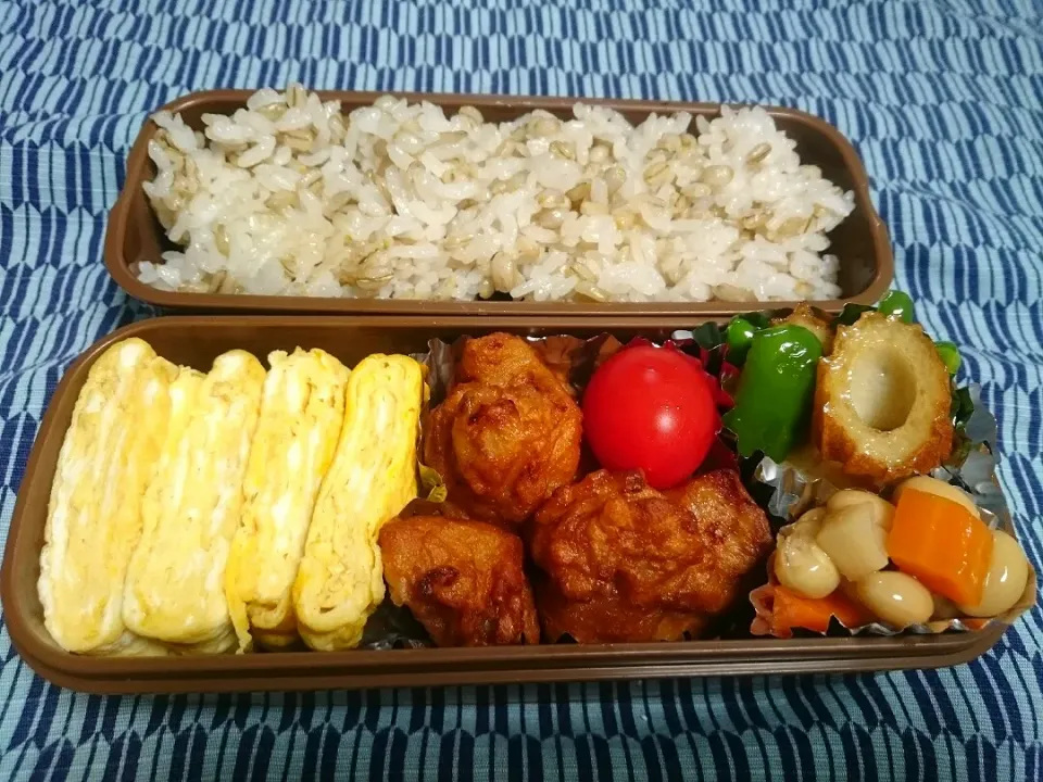 ☆今日のお弁当☆  パパのお弁当作り始めました。|hamamaさん