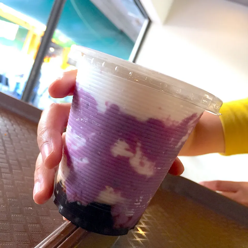 Fresh Taro Latte|TiffanyTeoさん