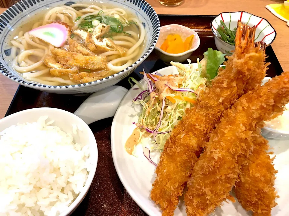 海老フライ定食🍤🍤🍤|buhizouさん