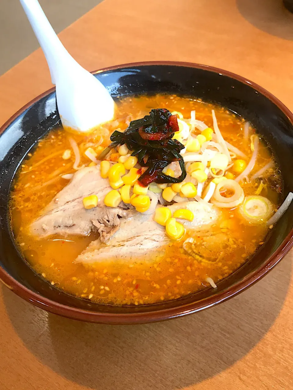 Snapdishの料理写真:辛みそラーメン#🍜 #味噌ラーメン #ラーメン#らーめん|901さん