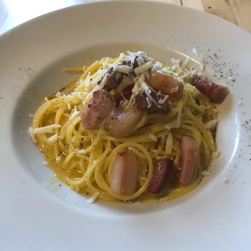 Snapdishの料理写真:Spaghetti alla Carbonara|Takeshi Kuraishiさん