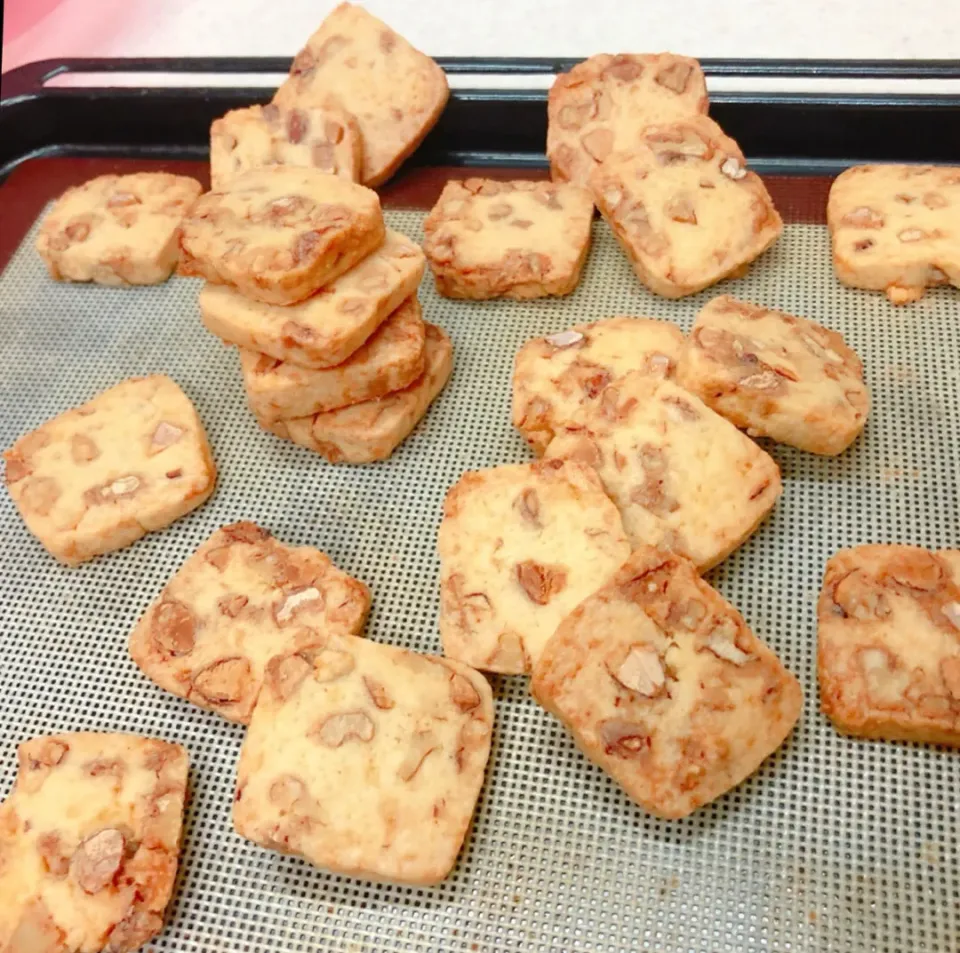 Snapdishの料理写真:❤️Caramel nuts Maple cookie❤️|ぷらっとさん