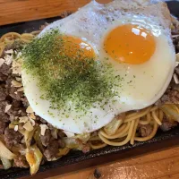 牛そぼろ焼きそば|Ryumaさん