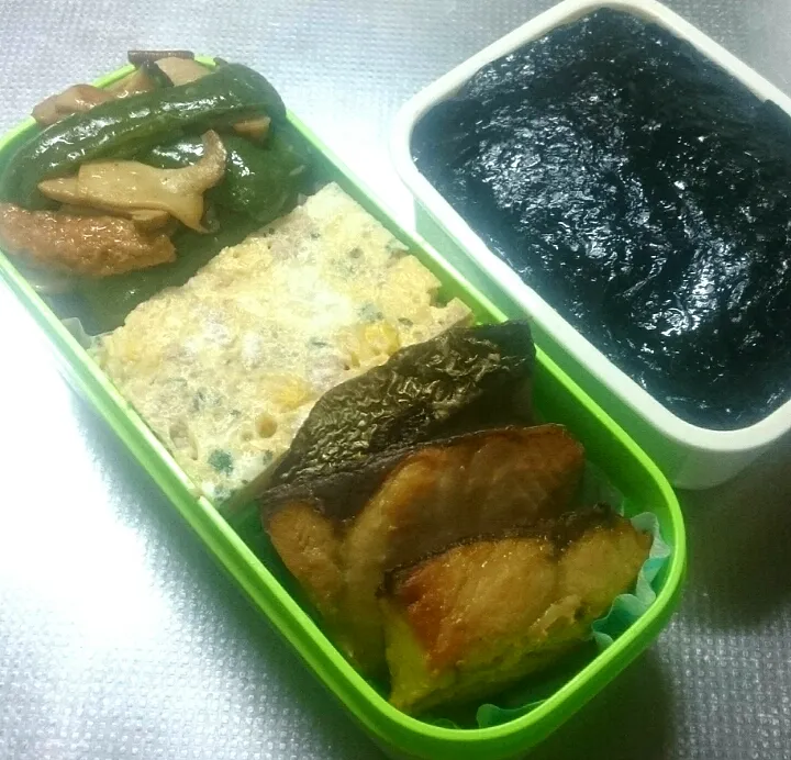 Snapdishの料理写真:旦那さんお弁当190307|きぬよさん