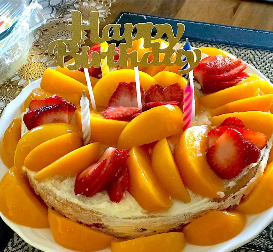 Simple bday cake 🎂|Babyluv Cabrera Ocampoさん