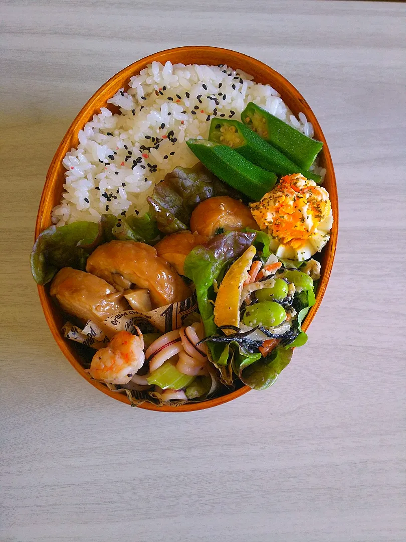 Snapdishの料理写真:わっぱ弁当|Noriko Sakaiさん