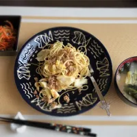 昨日の残り朝ごはん|がくさん