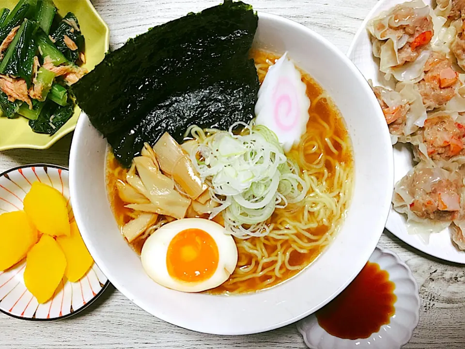 ラーメンやさんごっこ🍜|はる꒰(๑´•.̫ • `๑)꒱さん