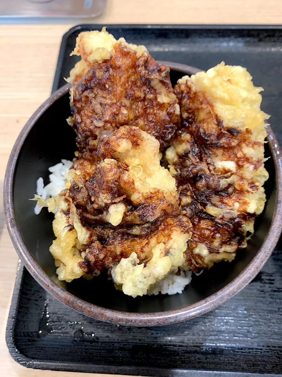 舞茸とり天丼  ミニ。|るみおんさん