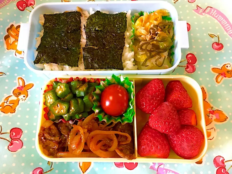 2019/3/18学童弁当🍱|garnetさん