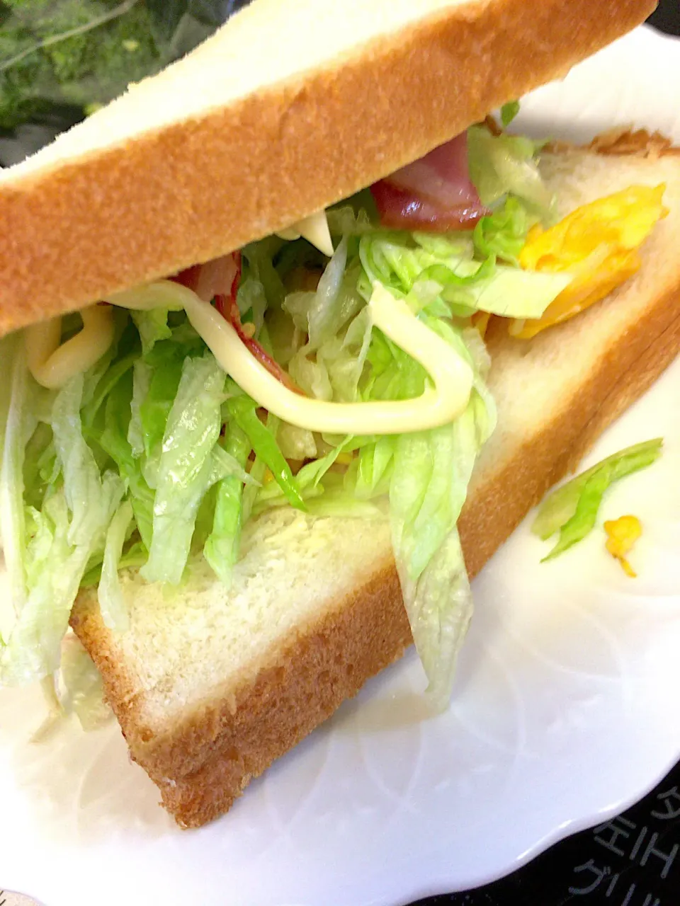 かに玉BLトーストサンド🌼簡単朝食🥞|ちぐあささん