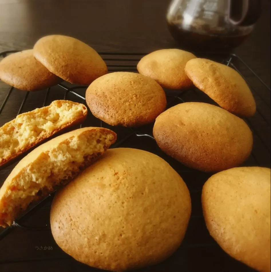 Snapdishの料理写真:☆Yumi☆さんのまんまる甘食 🌕 おやつに|うさかめさん