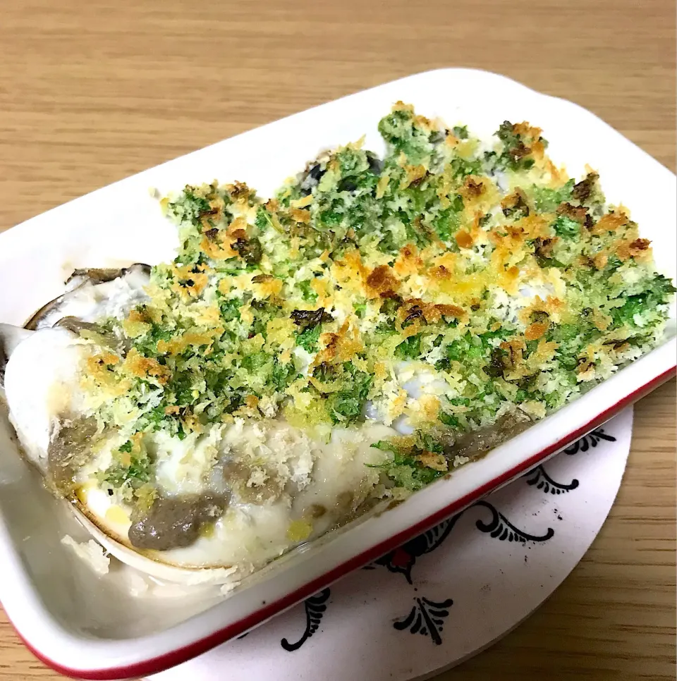 牡蠣の香草パン粉焼き|Masamiさん