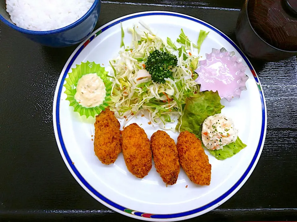 カキフライ定食|nyama1さん