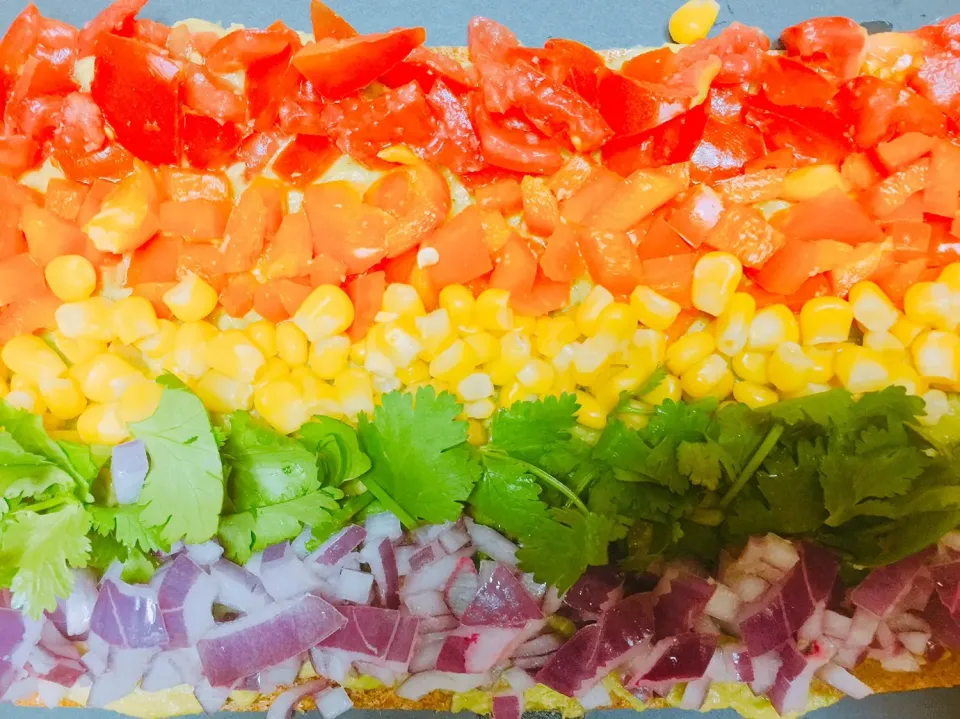 Mexican rainbow pizza

 #rawfood|Kaori Umedaさん