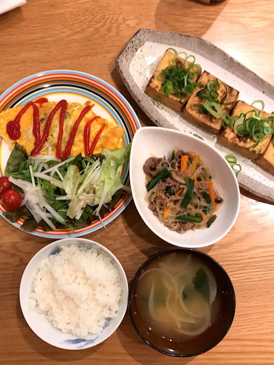 オムレツの晩ご飯|KAEさん