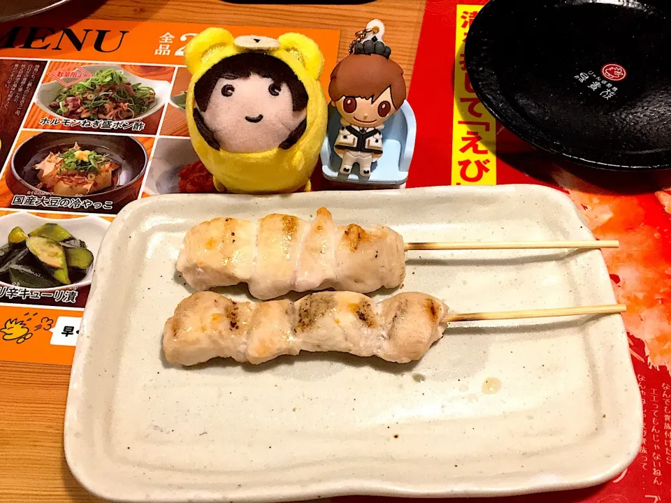 Snapdishの料理写真:ささみ💛🖤鳥貴族|なぎさん