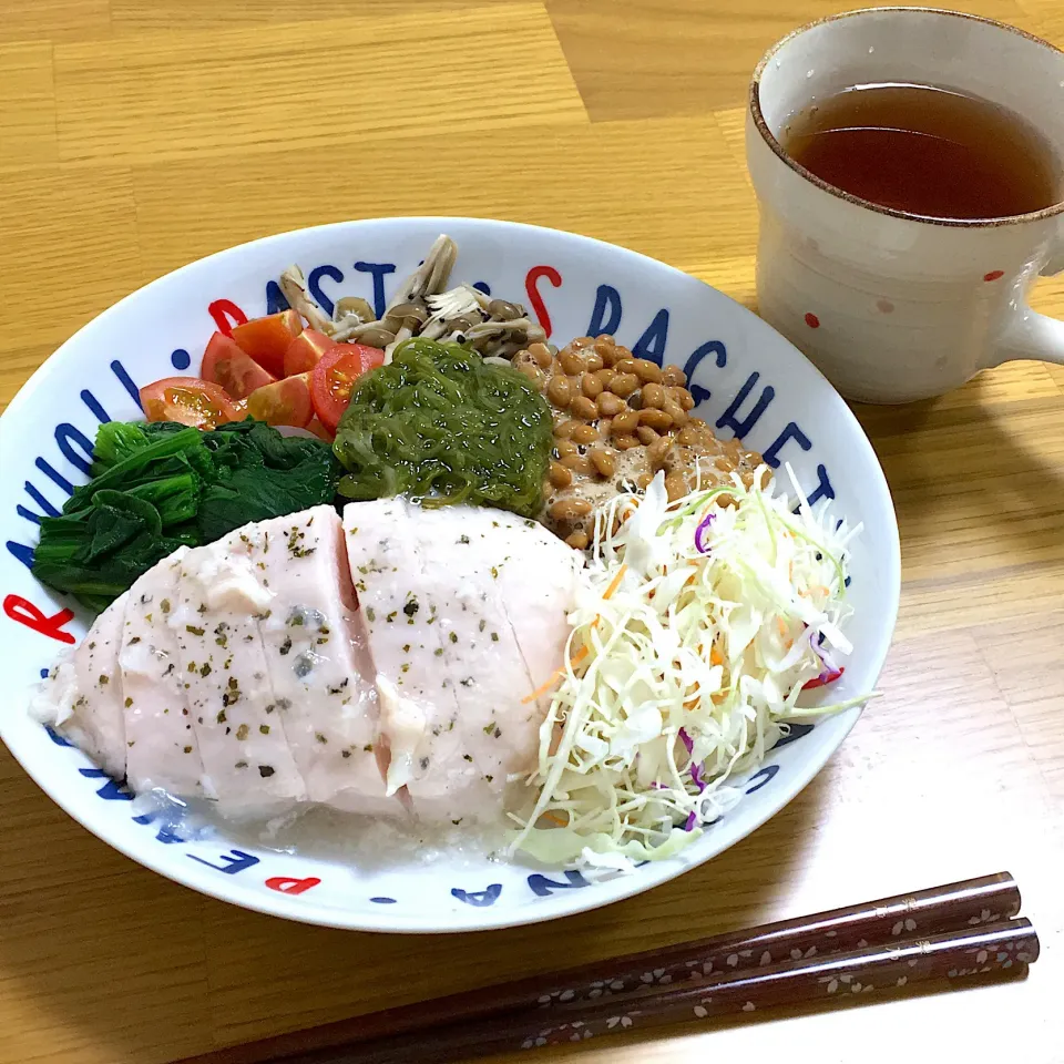 こんにゃく麺で冷やし中華風|りりさん