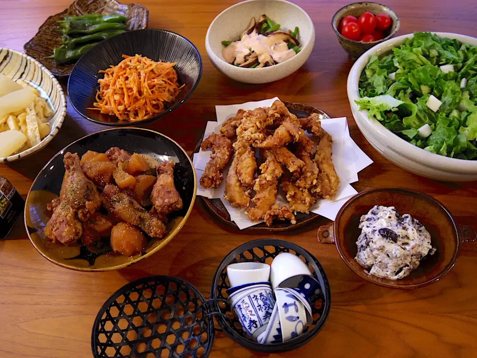 家飲み、お酒は友人、料理は私|@chieko_tanabe_さん