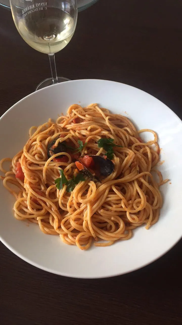 Spaghetti Mediterranean|LucieFoodさん