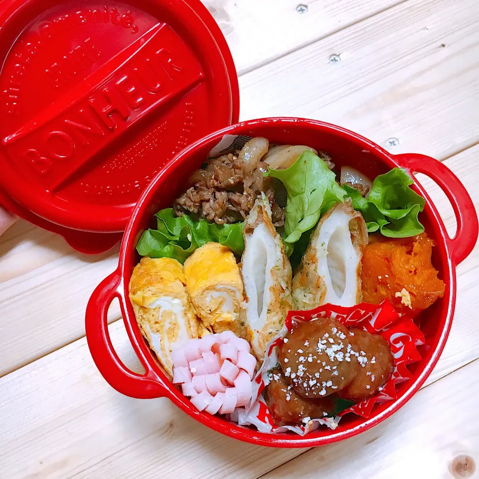 #旦那弁当  #パパ弁当  #手作り弁当  #おうちごはん  #お弁当 #焼肉弁当|❤︎ mayumeru ❤︎さん