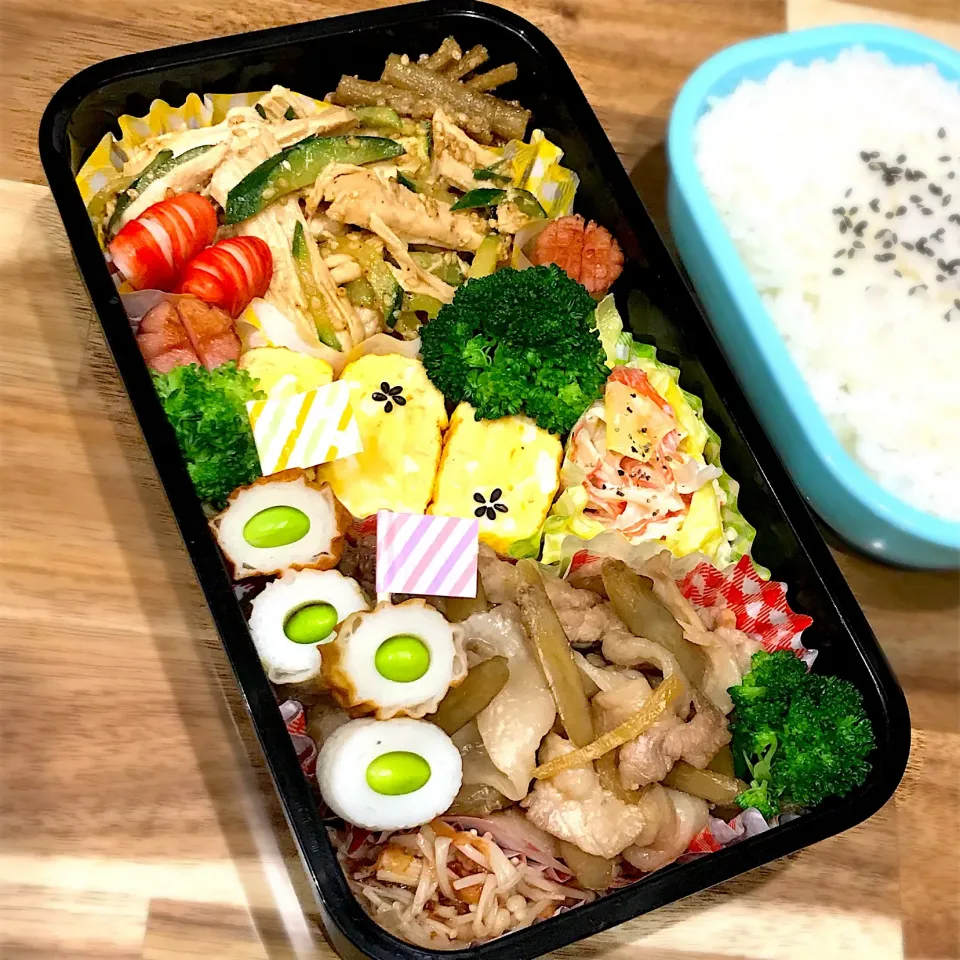 Snapdishの料理写真:旦那弁当♡|ちぃさん