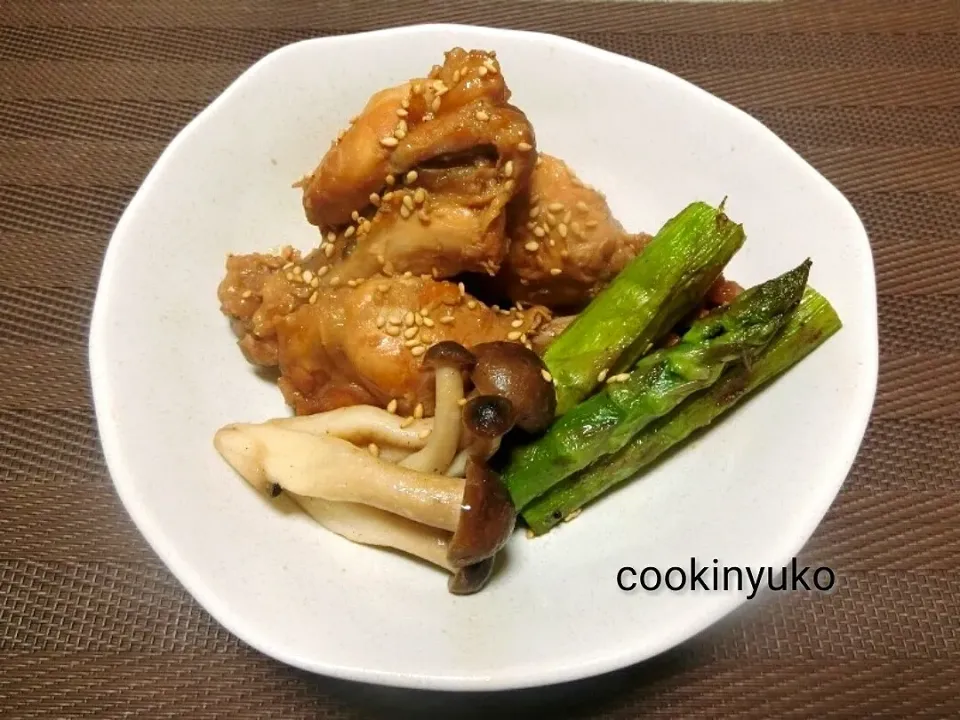 手羽元の甘酢煮|cookinyukoさん