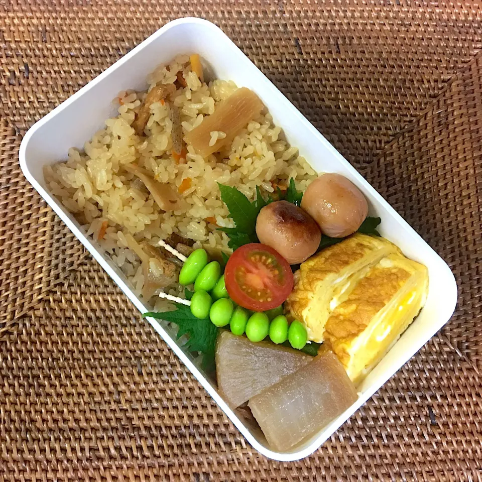 #父ちゃん弁当 #炊き込みご飯|よちこさん