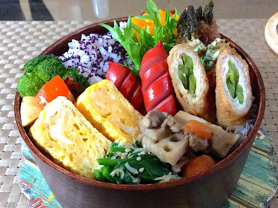 今日のお弁当( ･∀･)ﾉｼ|あっきさん