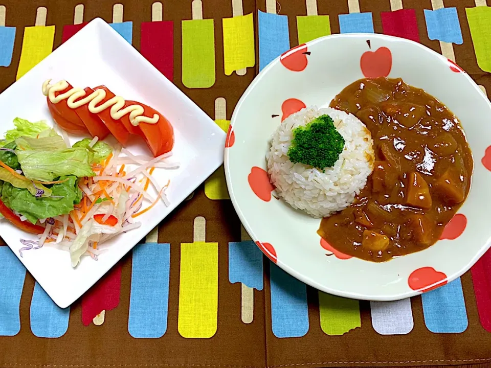 絶対２日続くよね🍛カレーライス♡|ビーグルさん