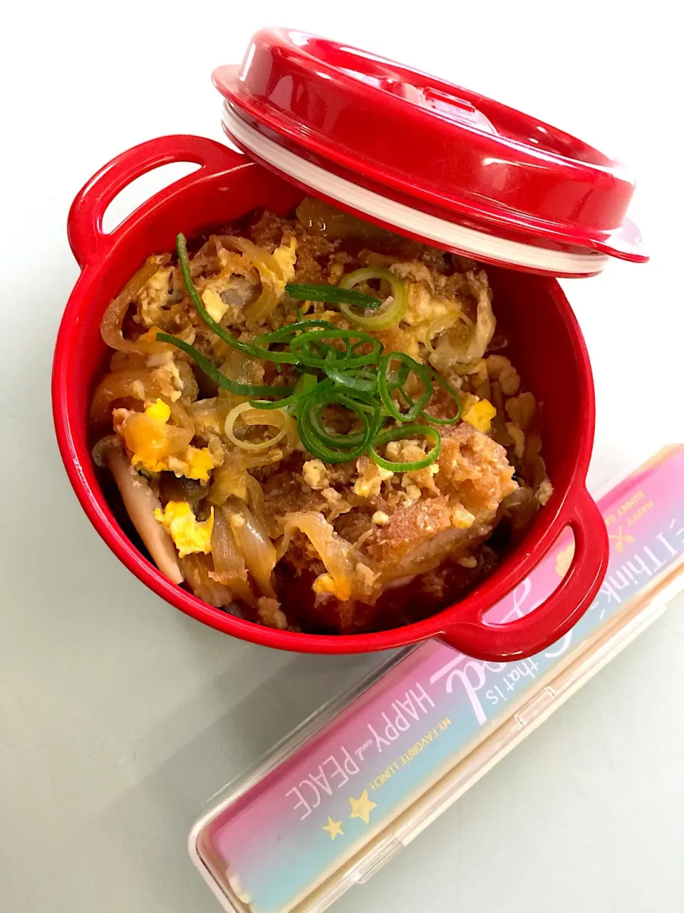 2019/03/21 仕事ご飯！カツ丼|愛華さん