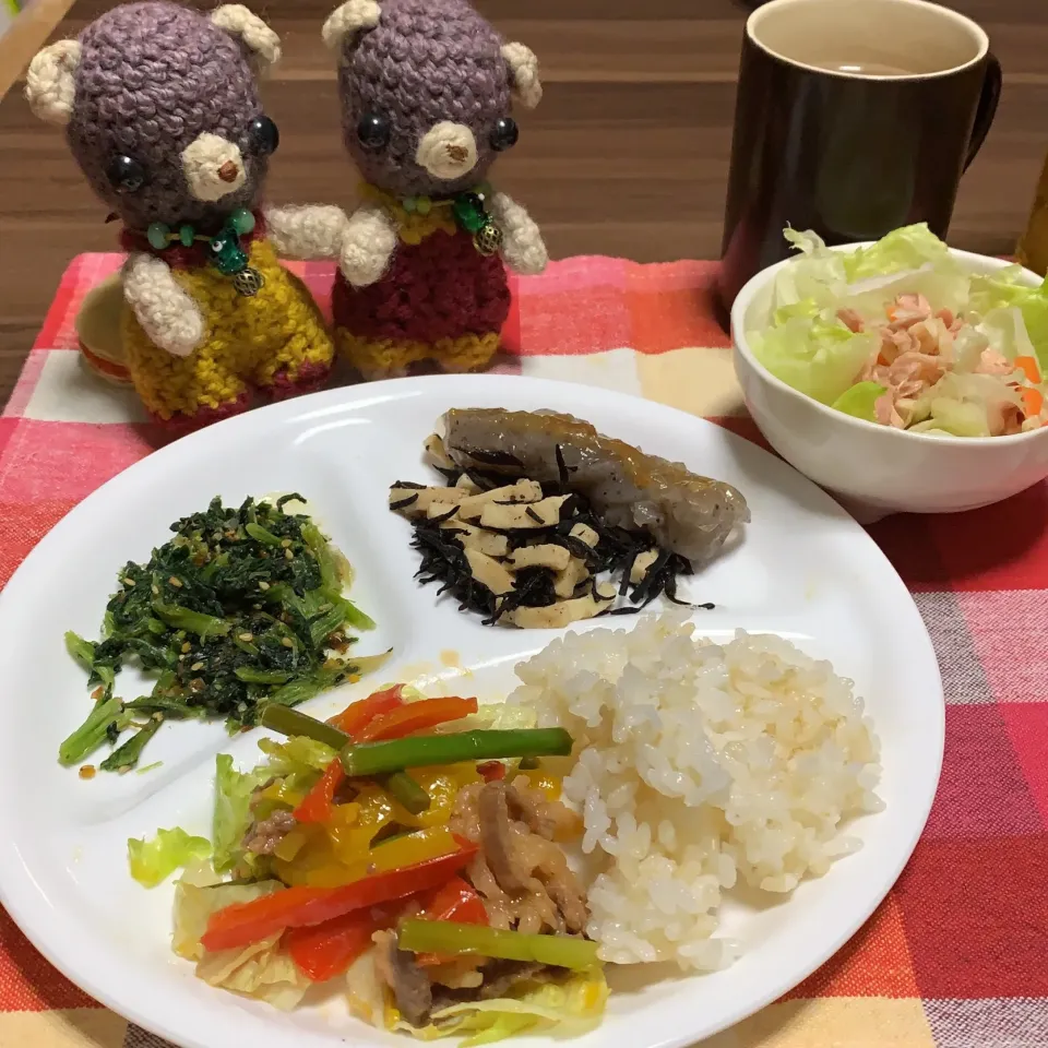 毎度のごっちゃり晩ごはん。|chagashiさん