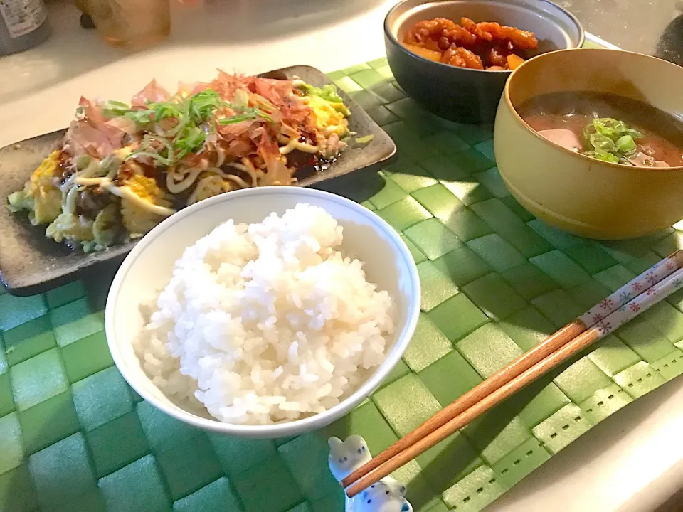 Snapdishの料理写真:とん平焼き|みるくさん