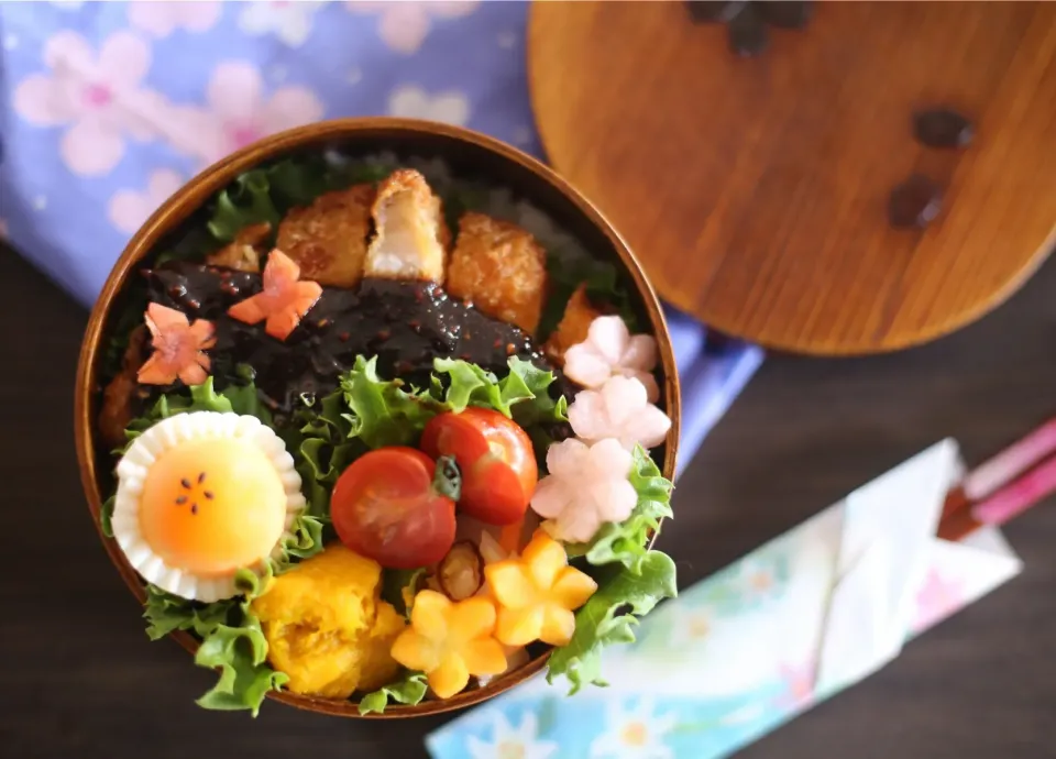 味噌カツ弁当|ゆいか＊さくママさん