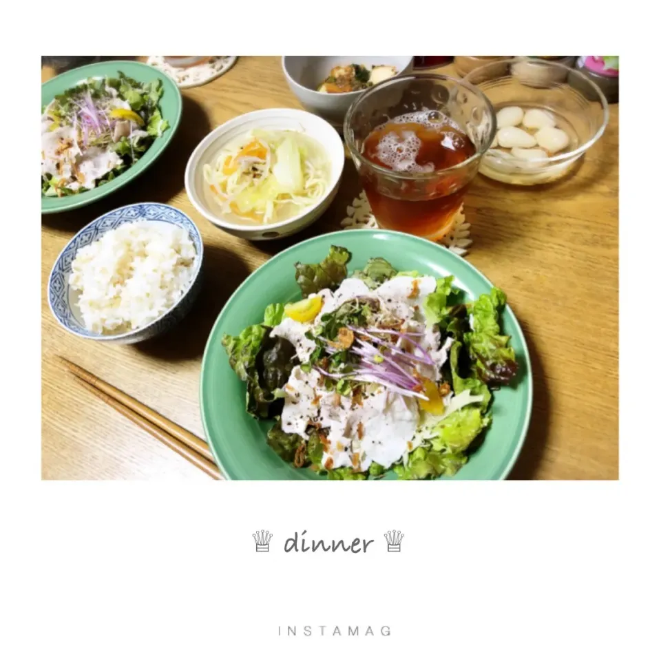 Snapdishの料理写真:昨日の晩ごはん。|aki_puさん