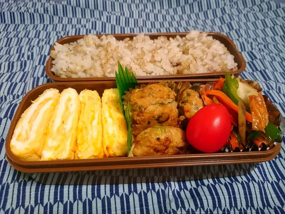 ☆今日のお弁当☆  パパのお弁当作り始めました。|hamamaさん