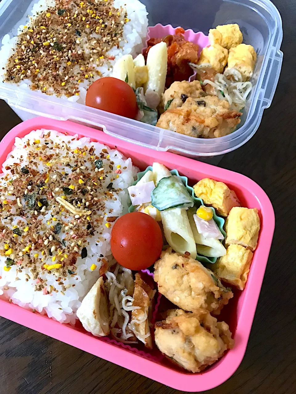 Snapdishの料理写真:豆腐入りナゲット風弁当|kiicoさん