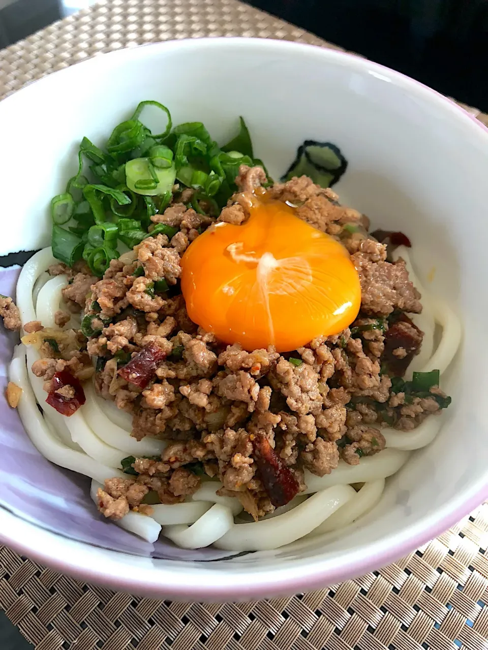 肉味噌釜玉うどん|ゆかりさん