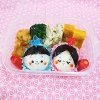 Snapdishの料理写真:ひな祭り弁当|ゆかりんさん