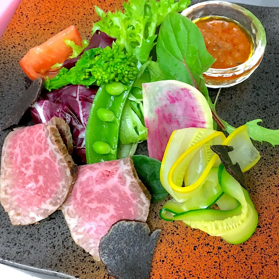 サラダ🥗ローストビーフ🥩|TN Meister⭐️さん