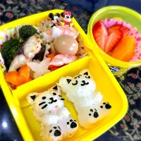 Snapdishの料理写真:#3歳保育園お弁当|ここた♡さん