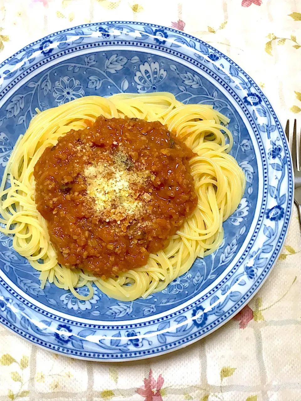 ミートソースパスタ|つるひめさん