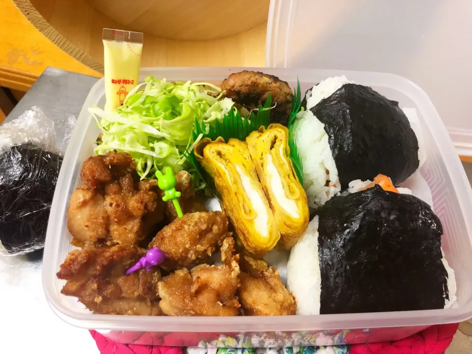 息子弁 おにぎり弁当|masasho's momさん