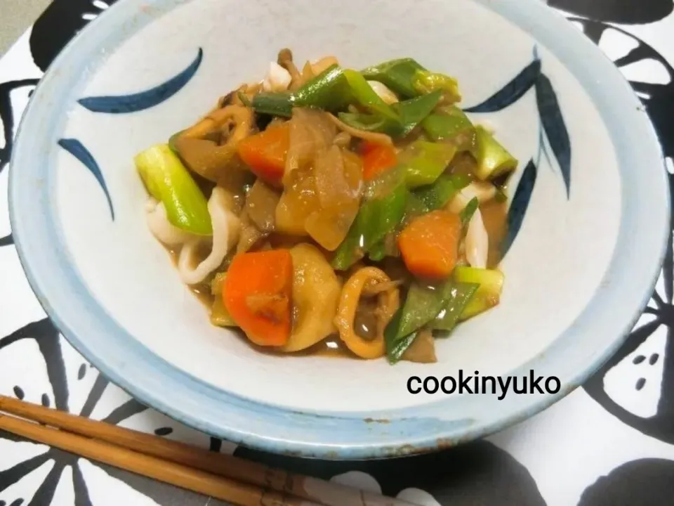 手作りうどんでカレーうどん！|cookinyukoさん