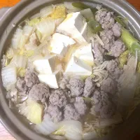 Snapdishの料理写真:肉団子鍋|marikokokoさん