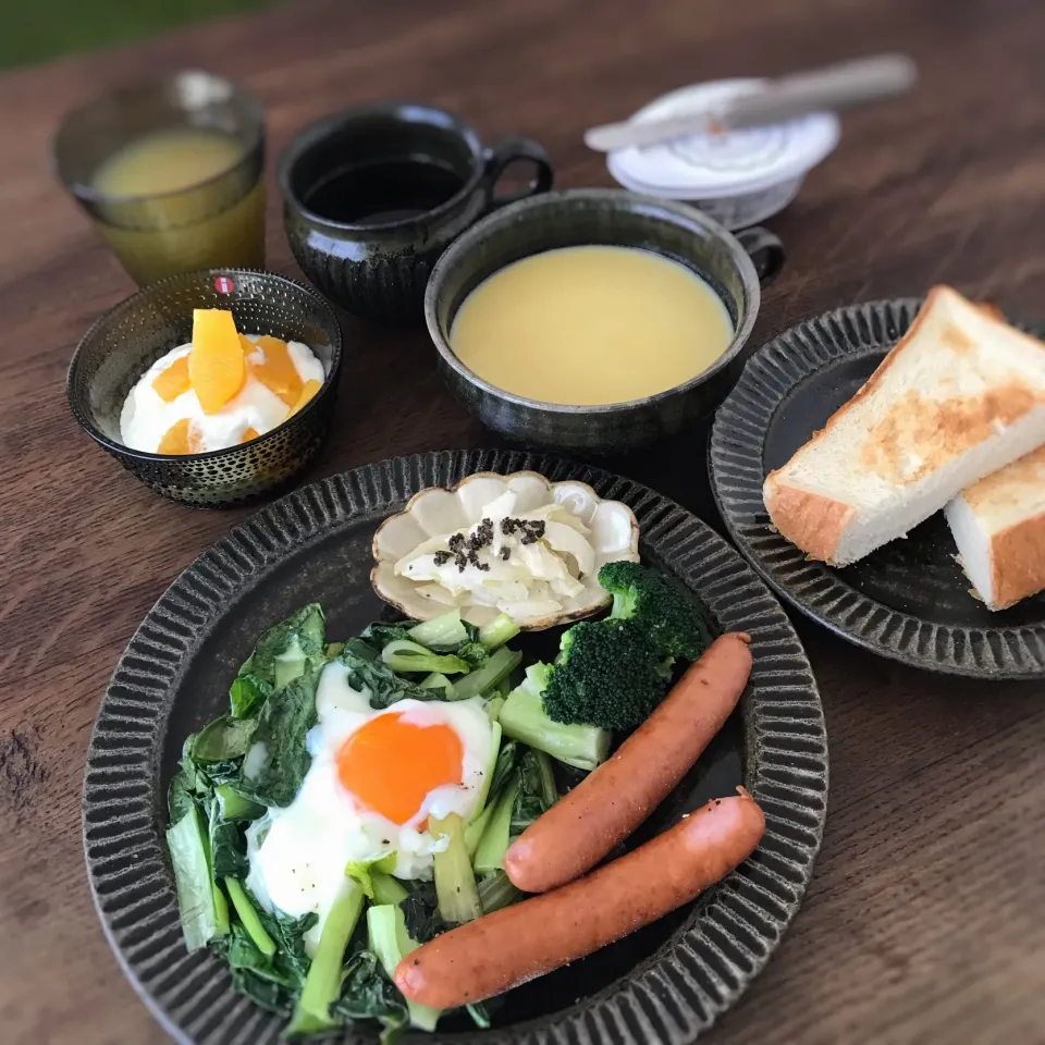 今日の朝ごはん|ぺんぎんさん