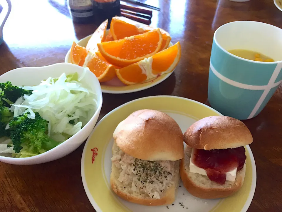 Snapdishの料理写真:2019/03/24朝ごはん|さんだーさん