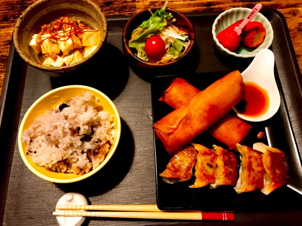 Snapdishの料理写真:晩御飯は中華🎶|パンダ母さん🐼さん